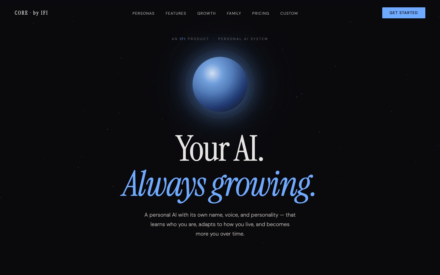 CORE personal AI system